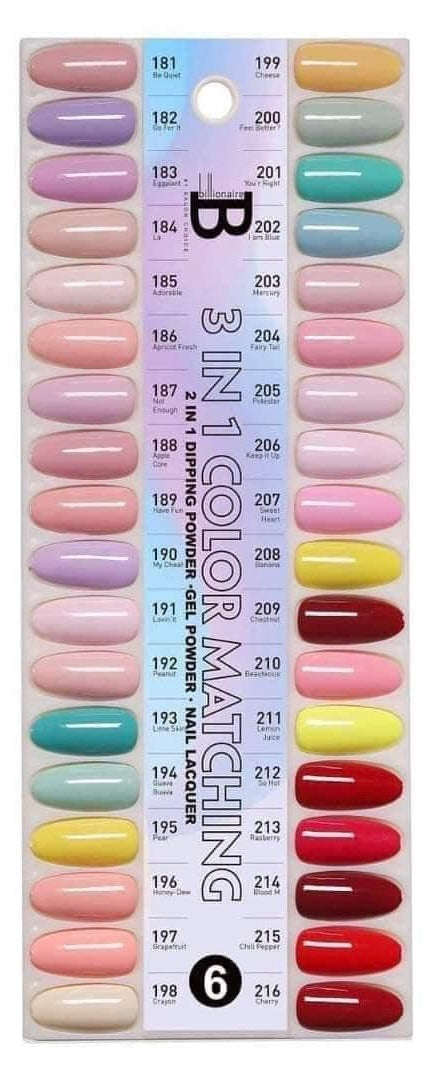 Billionaire Gel 4in1 (Fullset 216 colors). Free 2 Lamps