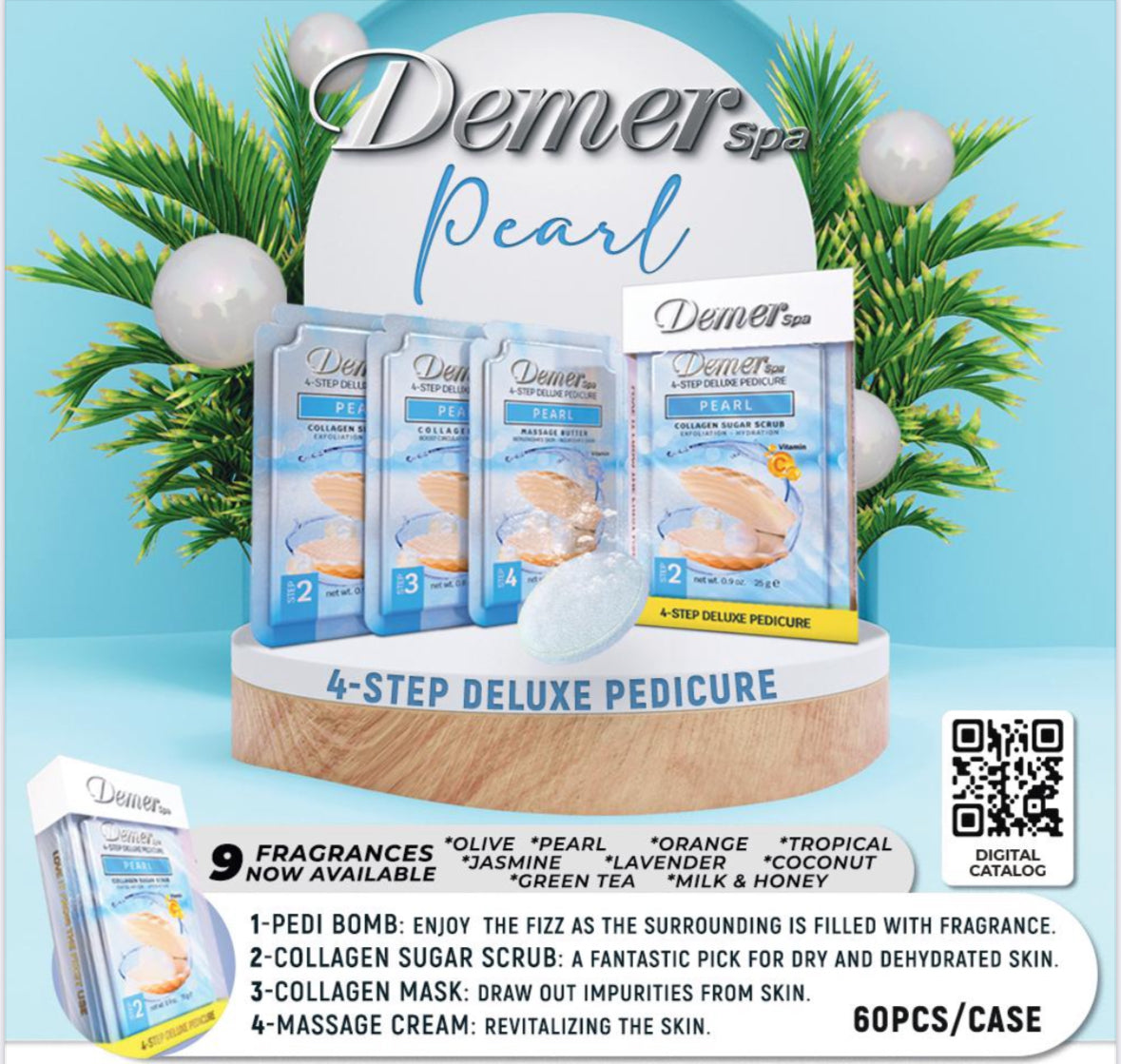 Demer Deluxe Pedicure 4in1-PEARL