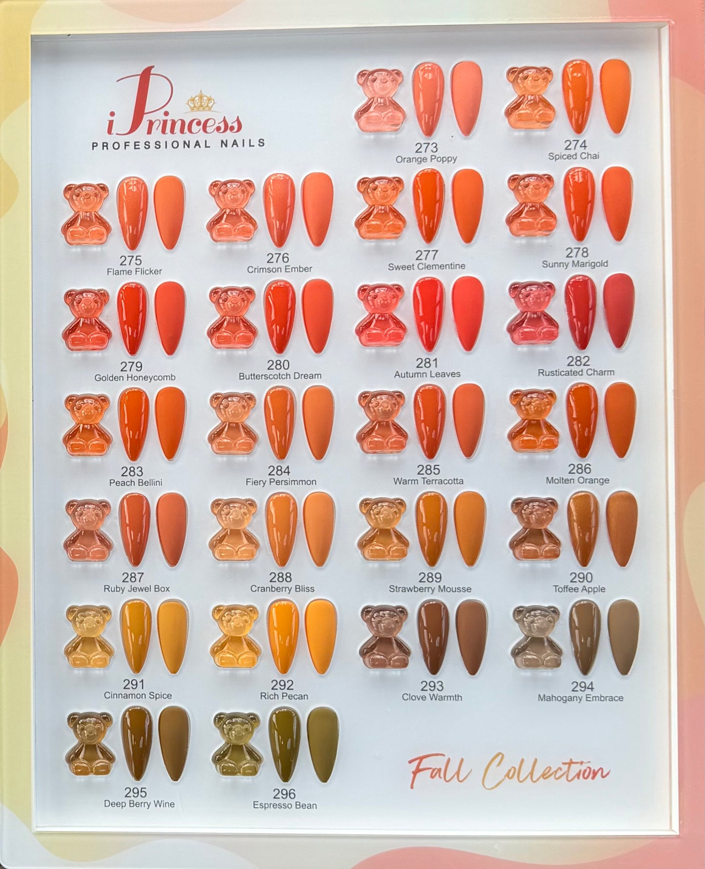 iPrincess Fall Collection 48 Colors (Gel and Lacquer)