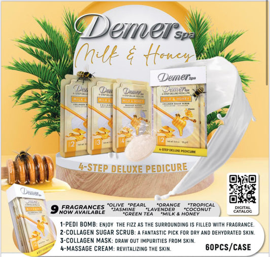 Demer Deluxe Pedicure 4in1-MILK HONEY