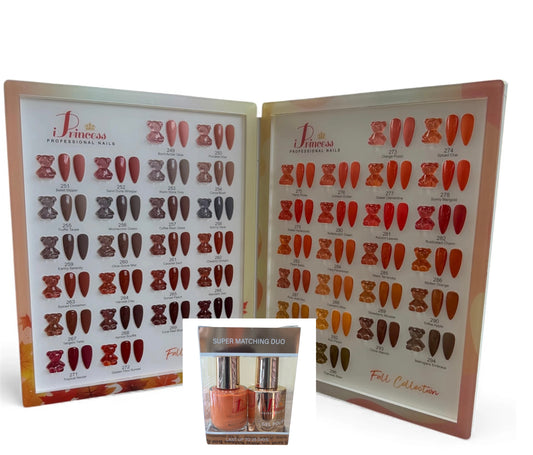iPrincess Fall Collection (48 Colors). Free 1 color book