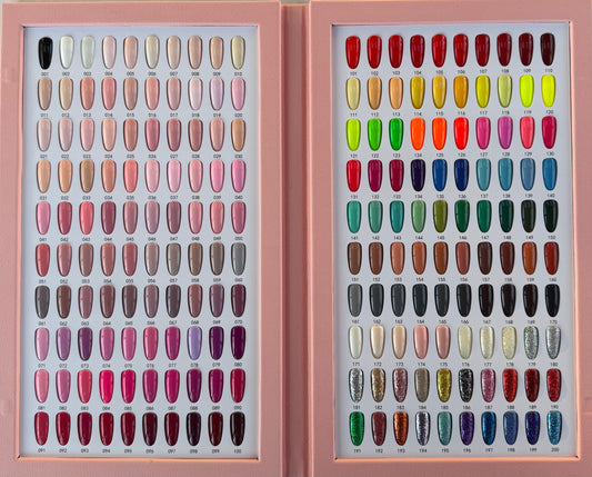 iPrincess 200 Colors (Gel-Lacquer-Dip). Free 3 Books