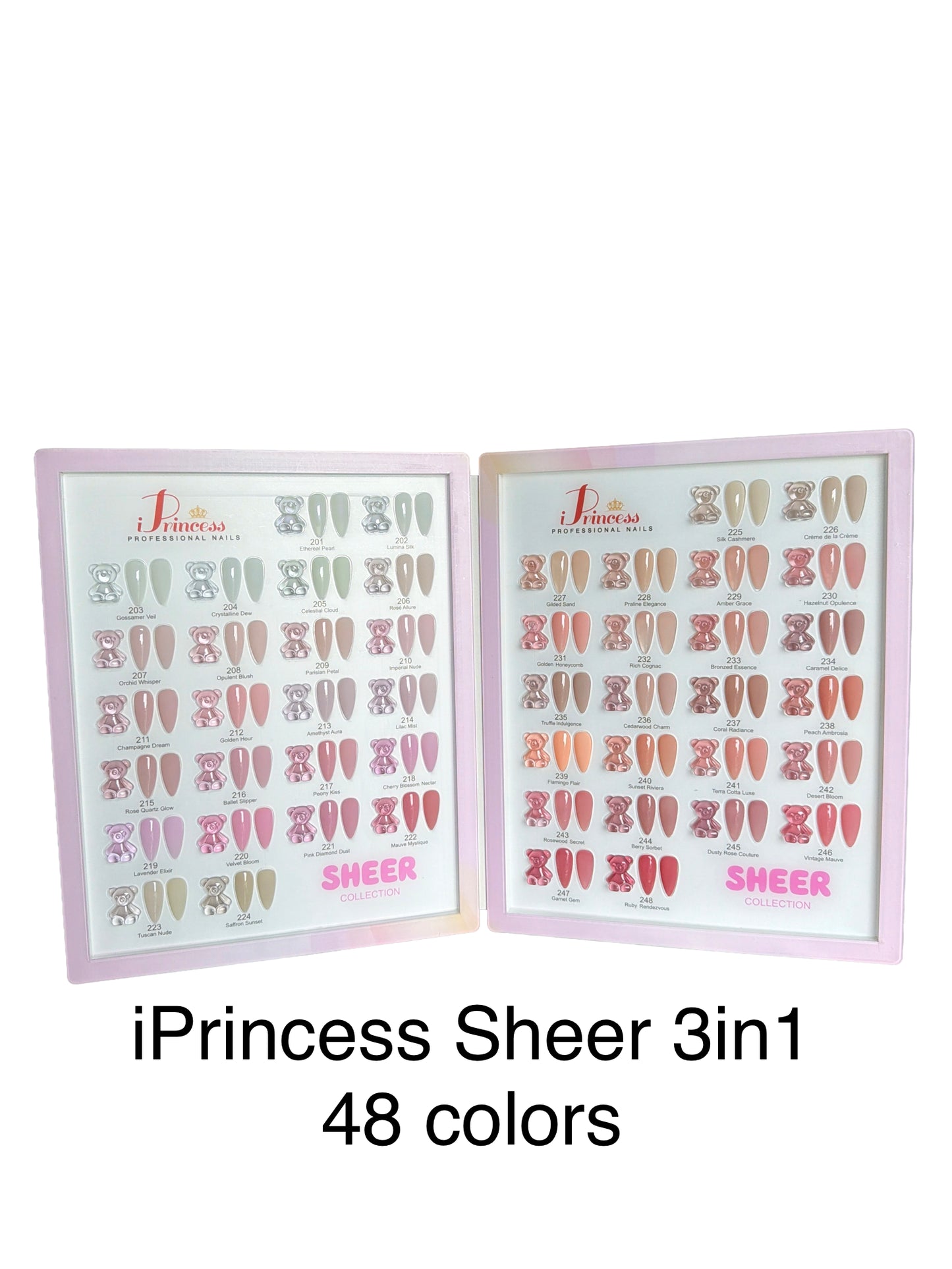 iPrincess Sheer/Nude Collection (48 Colors)