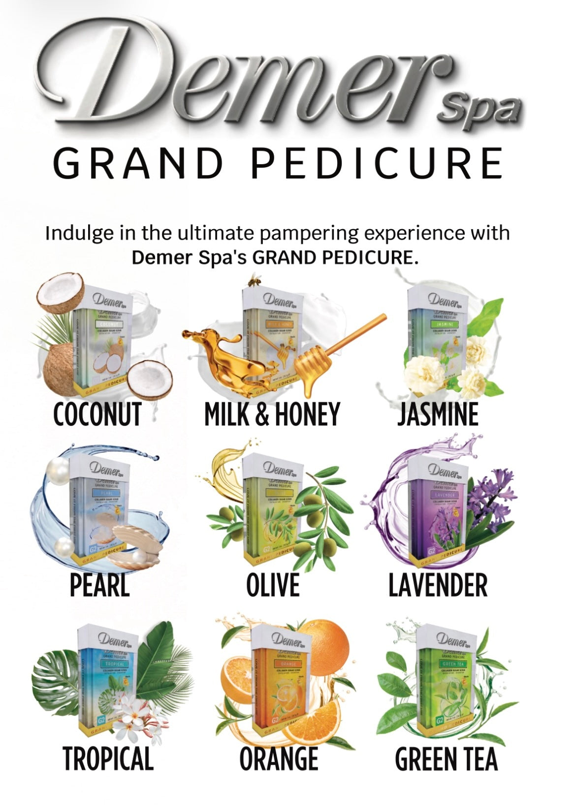 Demer Spa Pedicure (50pcs/case)