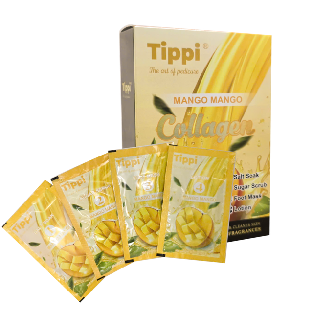 Tippi Pedi Kit 4 Steps- MANGO (50pcs/case)