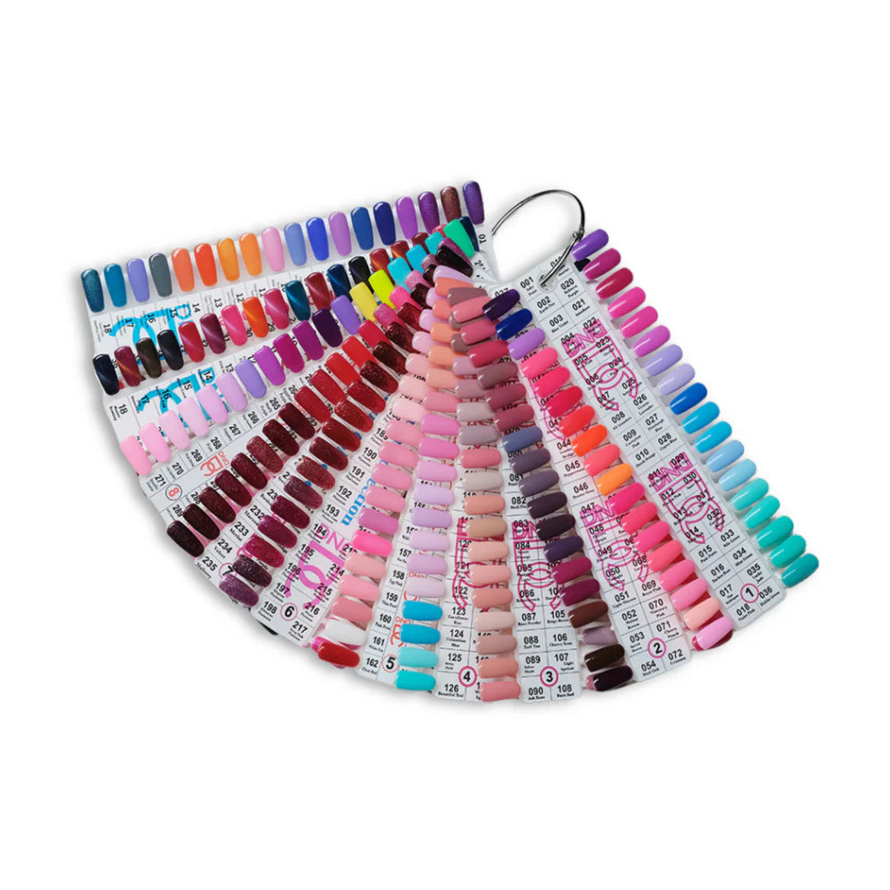 DC Color Chart (1 to 9; 13 and 15)