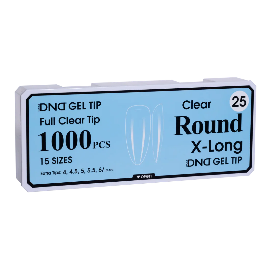 DND Soft Gel Tips- ROUND