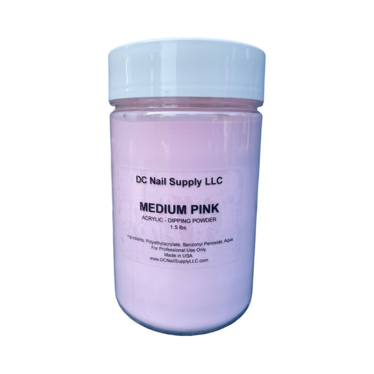 Medium Pink 1.5lbs (Acrylic and Dipping)