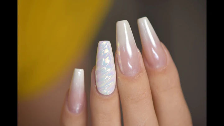 Cre8tion Nail Art White Pearl 1g