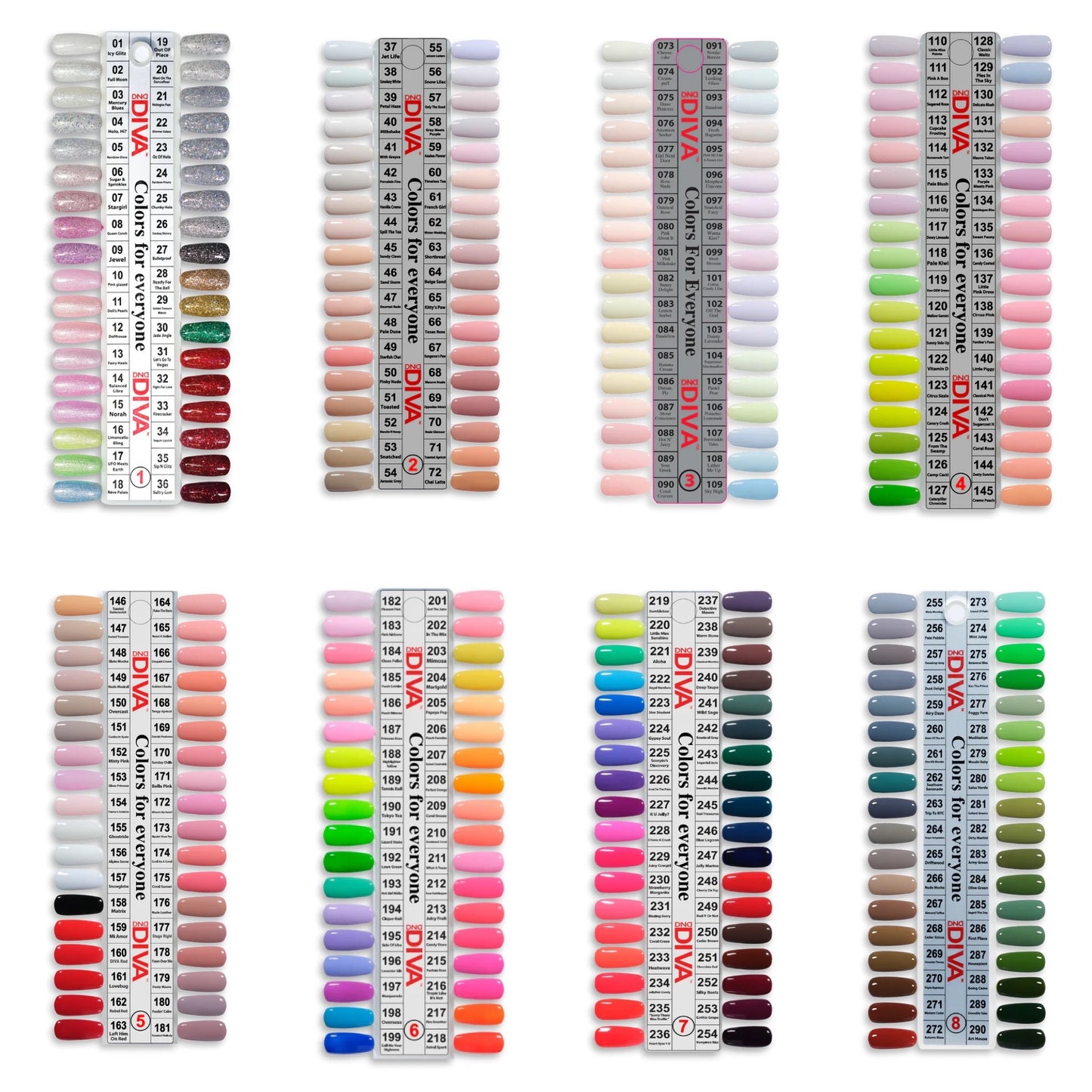 Diva Fullset 288 colors. Free 2 books. Free 2 Lamps