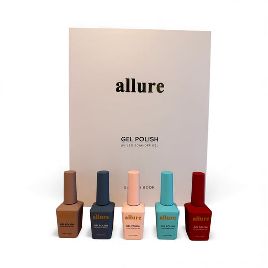 Allure Premium Gel Collection 216 Colors (Gel Only). Free 1 color book