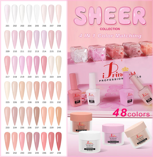 iPrincess Sheer/Nude Collection (48 Colors)