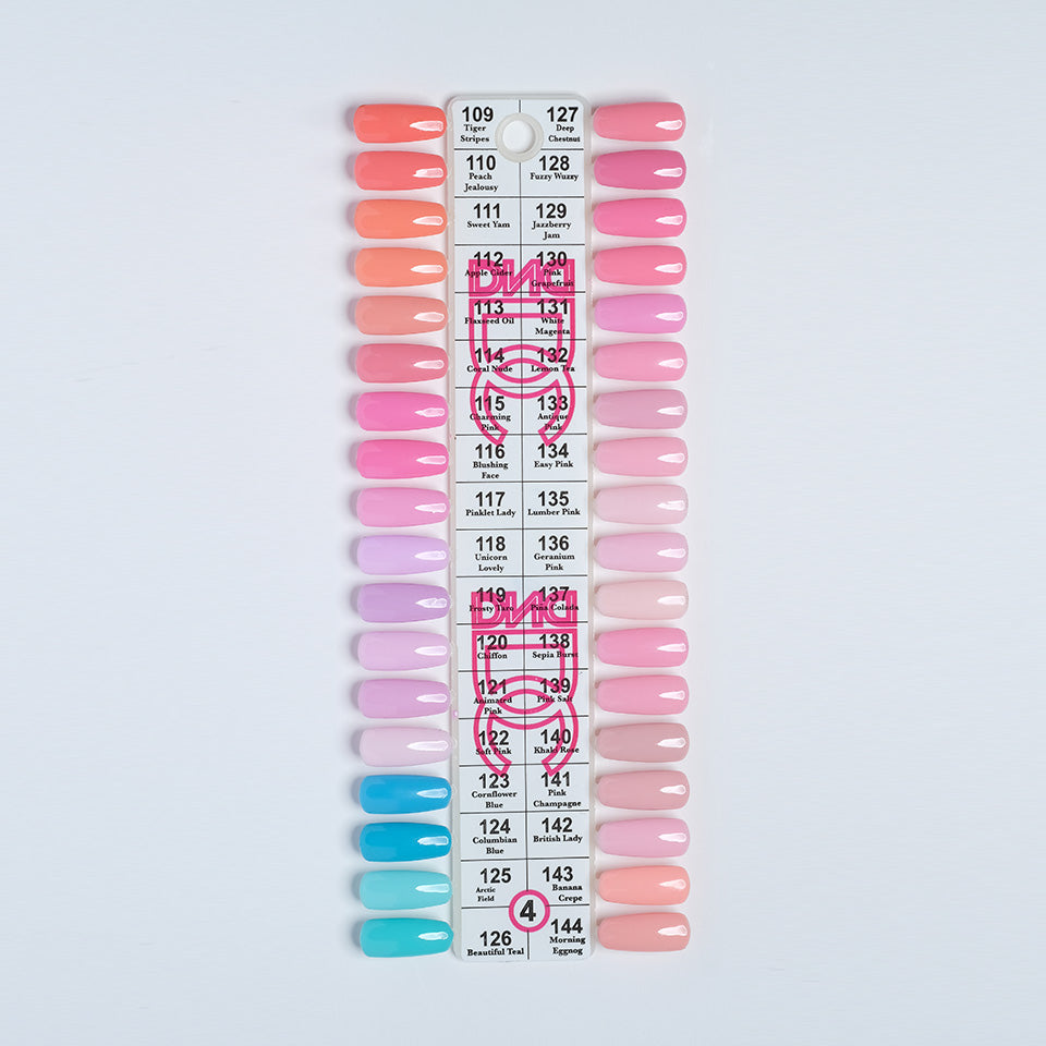 DC Collection 4 (Gel & Lacquer)- 36 Colors. Free 1 sample charts