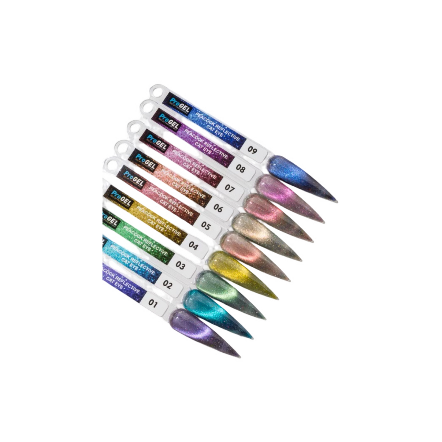 Peacock Reflective Cateye (9 colors-gel only)
