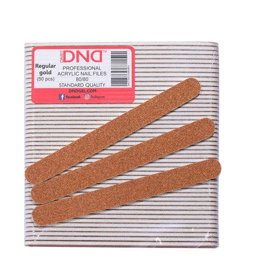 Acrylic Nail Files Gold 80/80