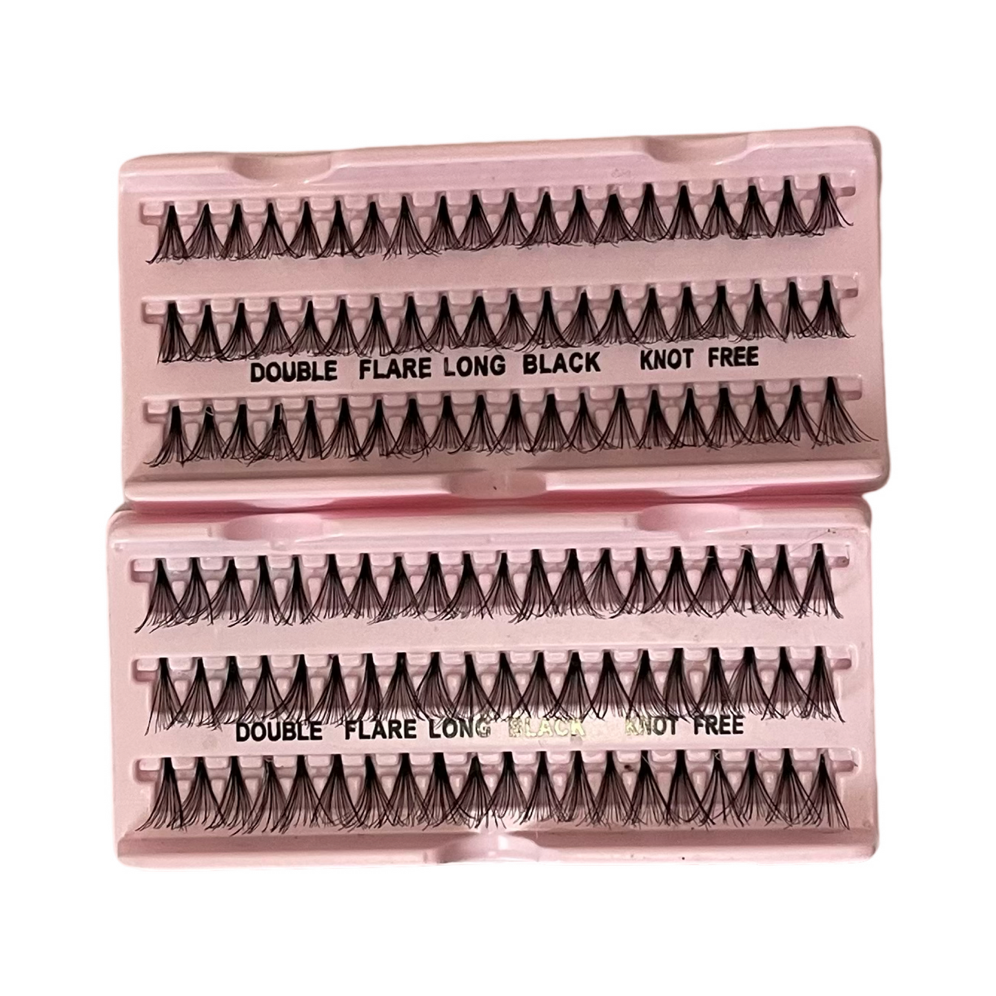 Eyelashes Knot-free Double