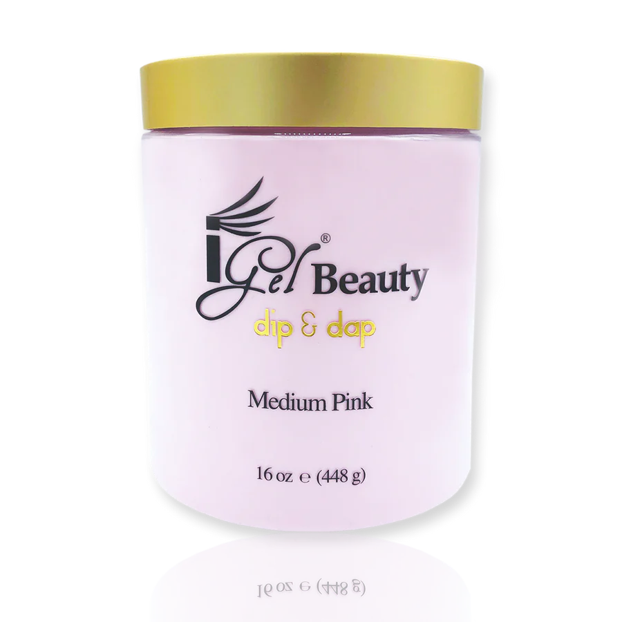 iGel Dip Dap-16oz-MEDIUM PINK