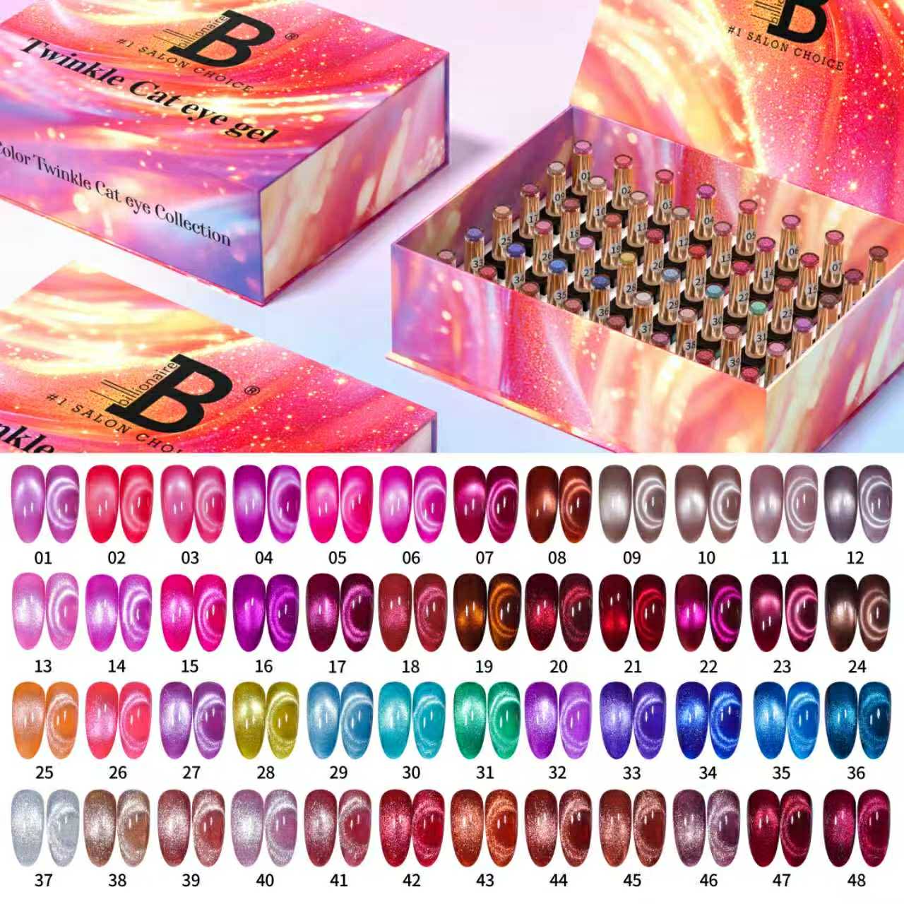 Twinkle Cat Eye by Billionaire (48 colors)