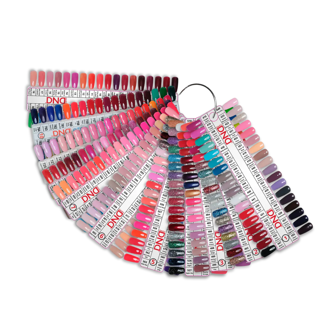 DND Fullset 595 Colors. Free 3 Sample