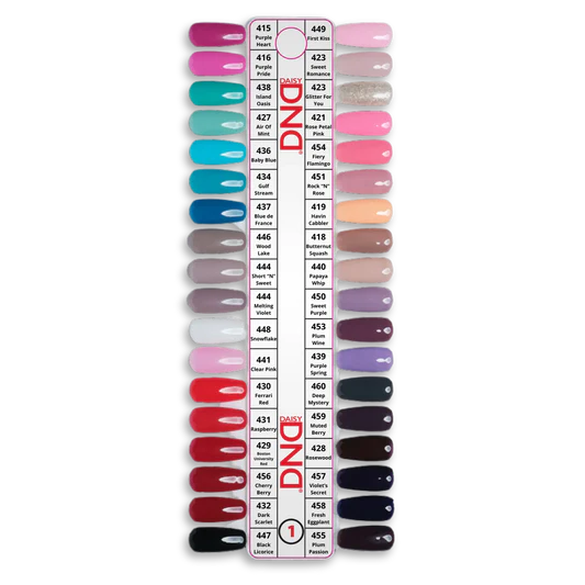 DND Fullset 595 Colors. Free 3 Sample