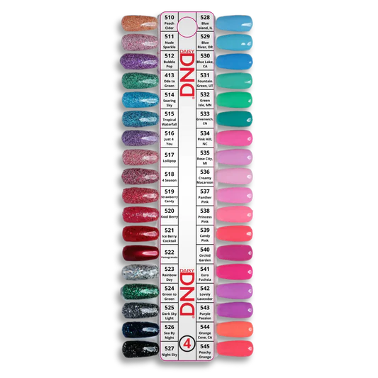 DND Fullset 595 Colors. Free 3 Sample