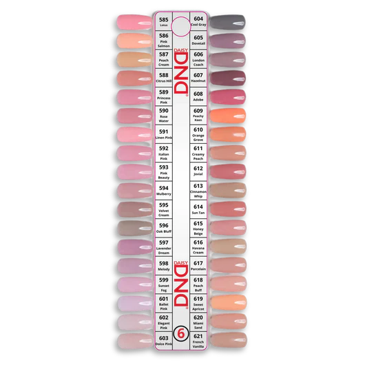 DND Fullset 595 Colors. Free 3 Sample