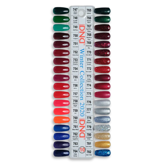 DND Fullset 595 Colors. Free 3 Sample