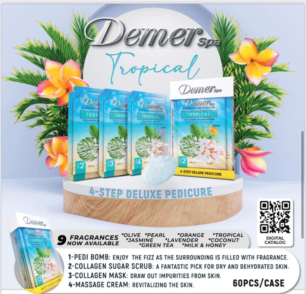 Demer Deluxe Pedicure 4in1-TROPICAL