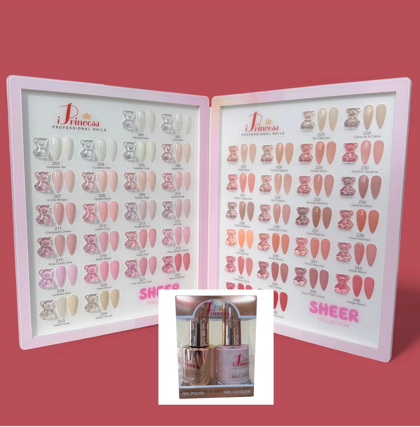 iPrincess Sheer/Nude Collection (48 Colors)