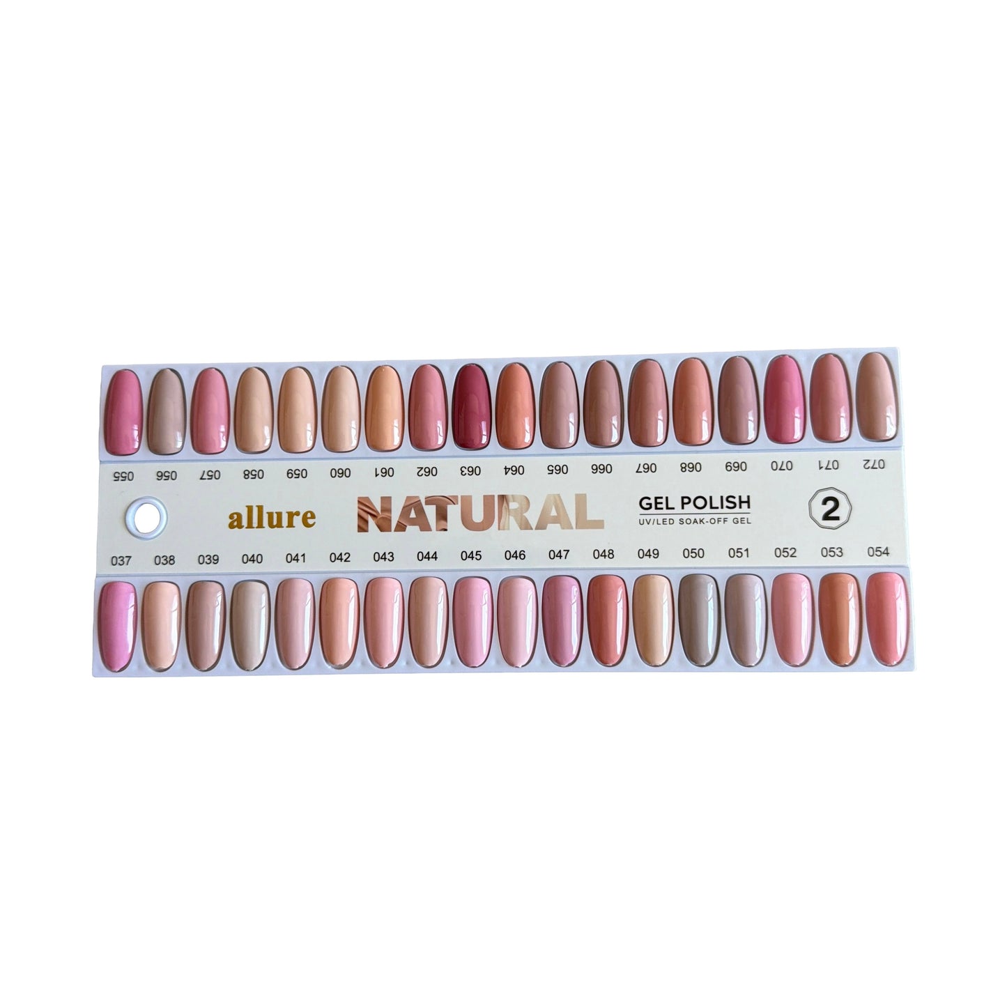 Allure Premium Power 216 Colors. Free 1 Color Chart