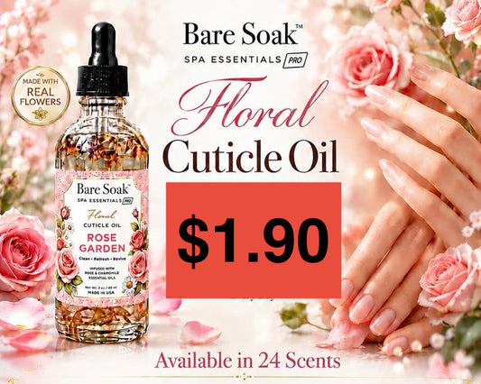 Cuticle Oil Bare Soak 2oz for Gift
