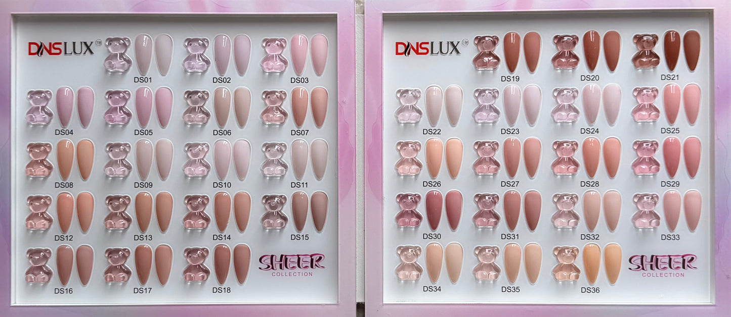 DNS Sheer Collection 36 Colors