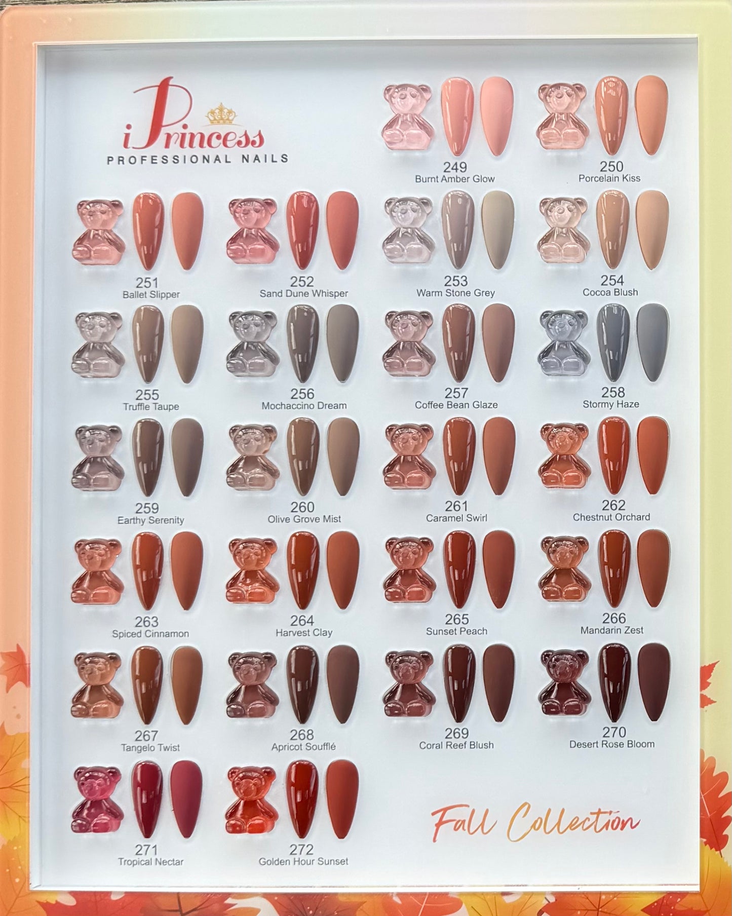 iPrincess Fall Collection 48 Colors (Gel and Lacquer)