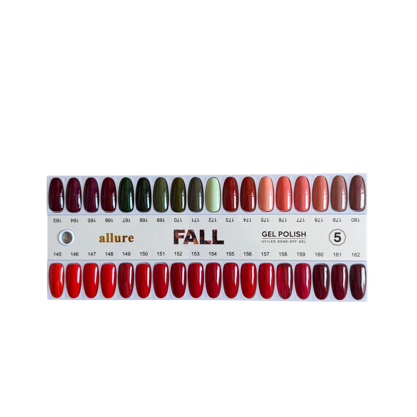 Allure Premium Power 216 Colors. Free 1 Color Chart