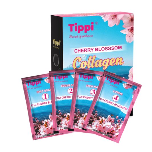 Tipi Pedi Kit 4 Steps- CHERRY BLOSSOM (50pcs/case)