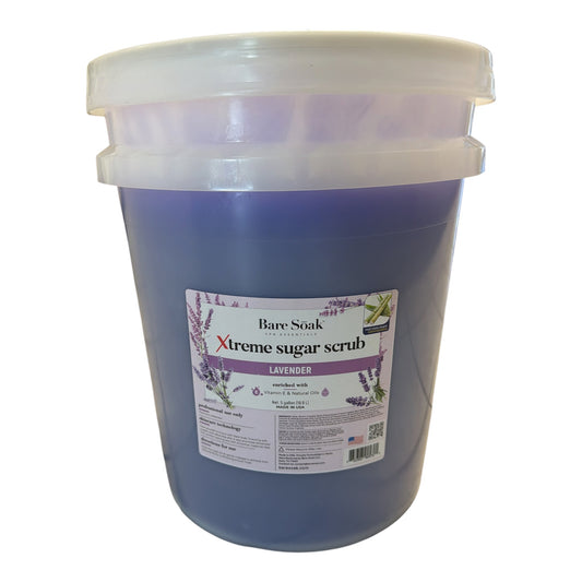 Xtreme Sugar Scrub- LAVENDER- 5 Gallon