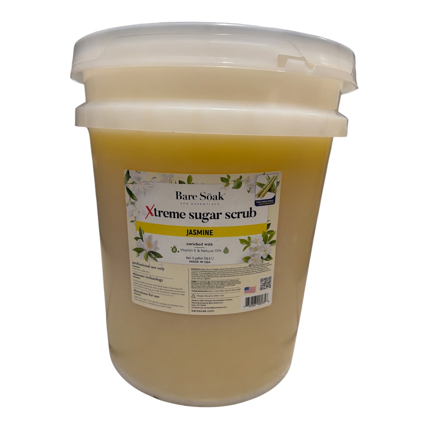 Xtreme Sugar Scrub- JASMINE- 5 Gallon