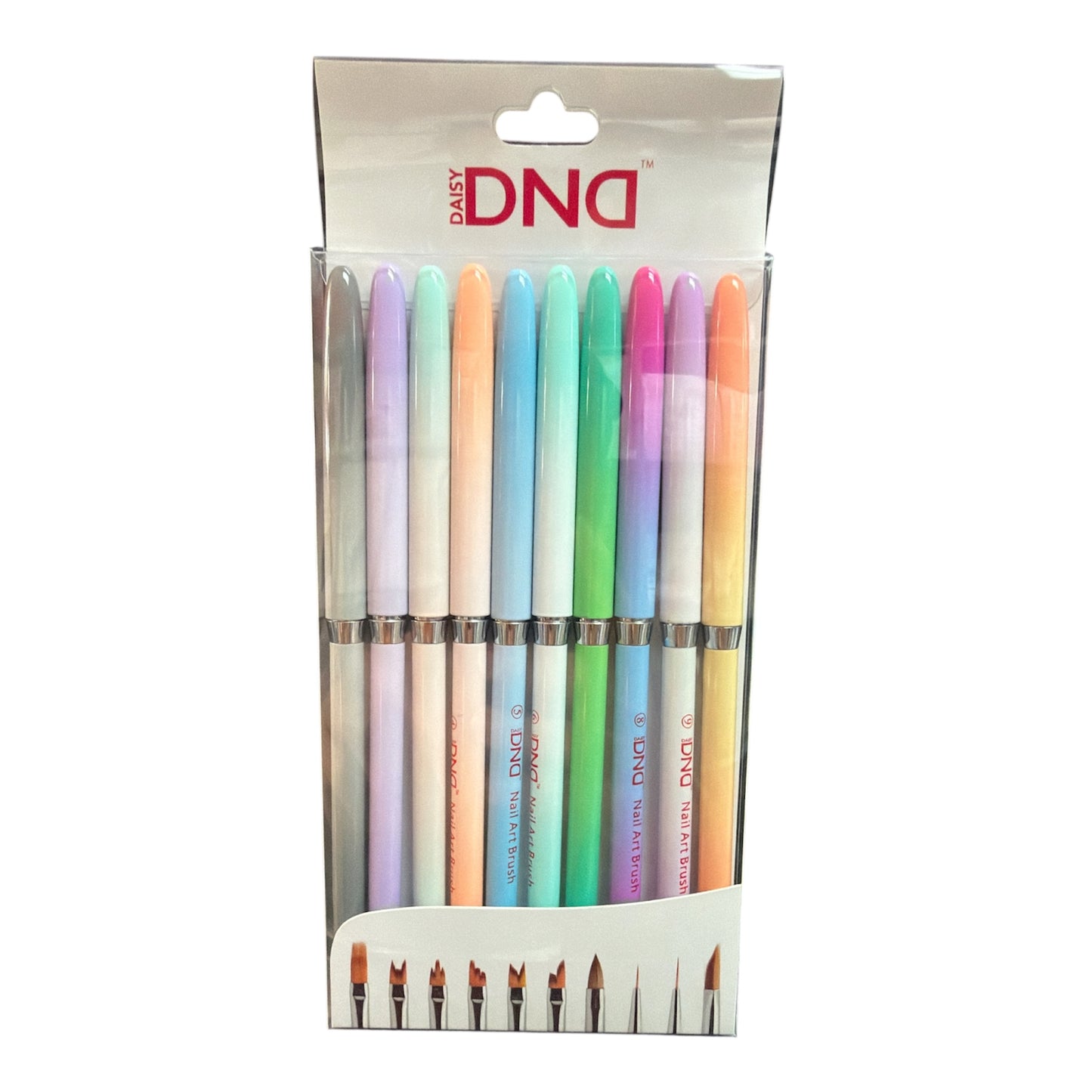 DND Carving Flower Brush (10pcs/set)