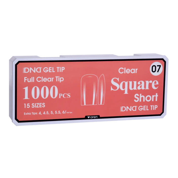 DND Soft Gel Tips- SQUARE