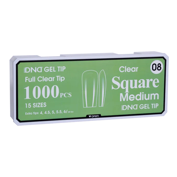 DND Soft Gel Tips- SQUARE