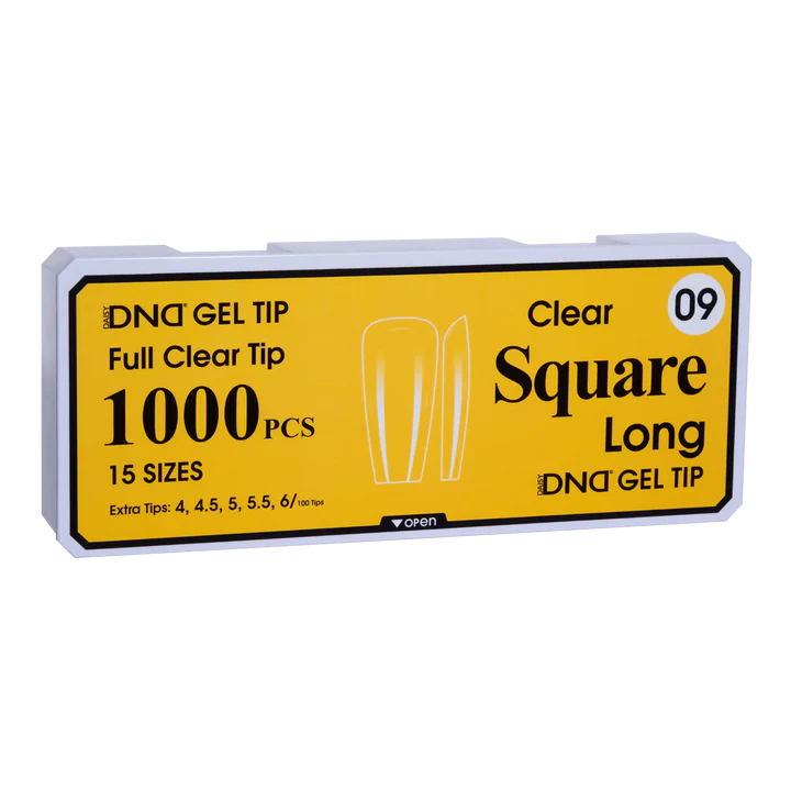 DND Soft Gel Tips- SQUARE