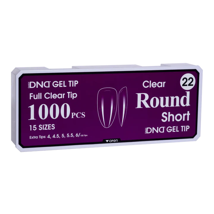 DND Soft Gel Tips- ROUND