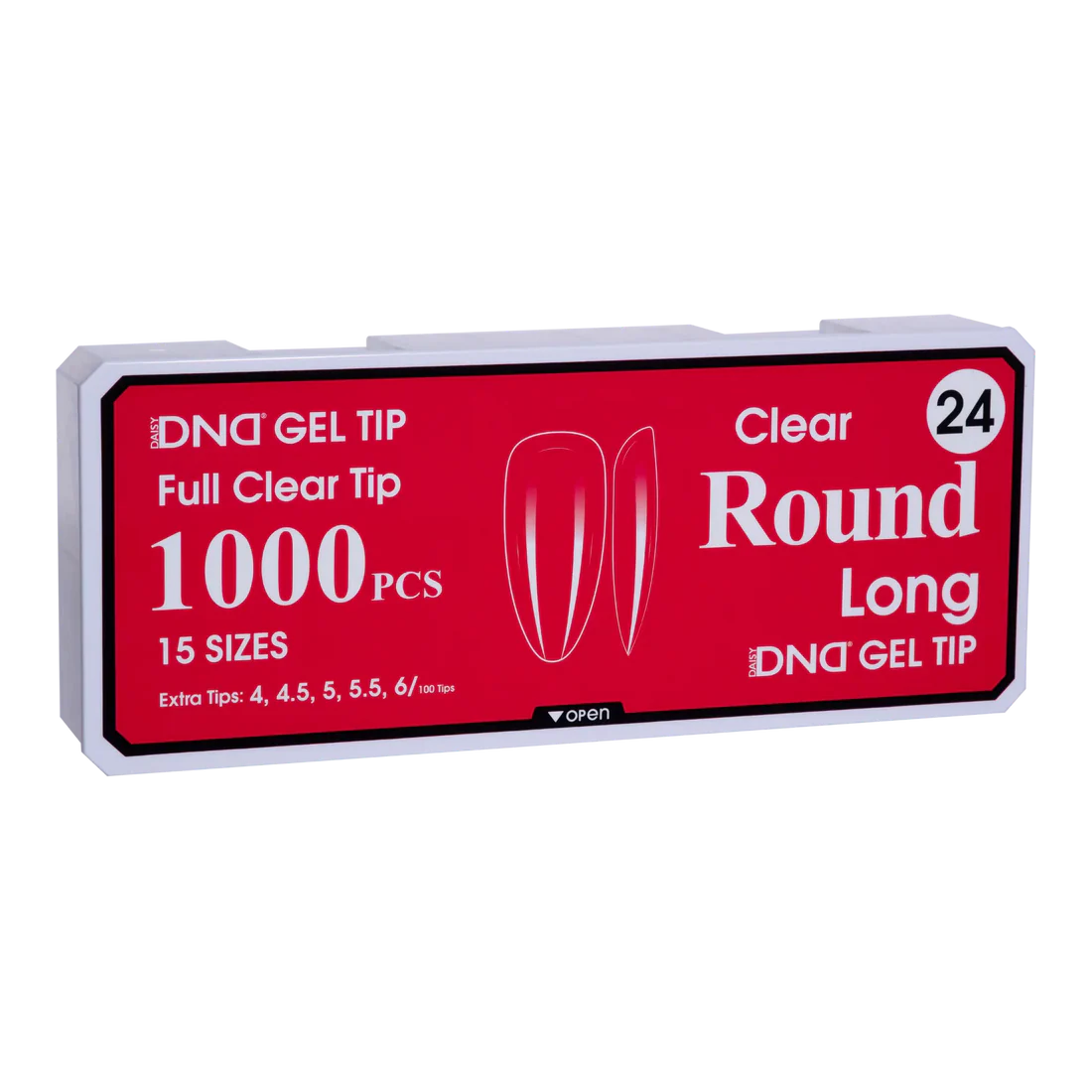 DND Soft Gel Tips- ROUND