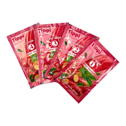 Tippi Pedicure 4in1 (50pcs/case)-GREENTEA & GINGER