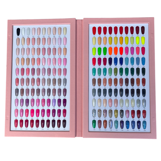 iPrincess 200 Colors (Gel-Lacquer-Dip). Free 3 sample books and 1 Lamp