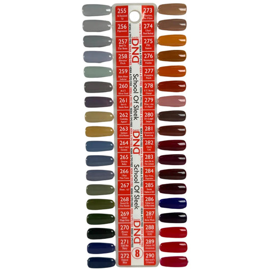DND Hema Free Duo 288 Colors x $6.00. Free 1 Sample