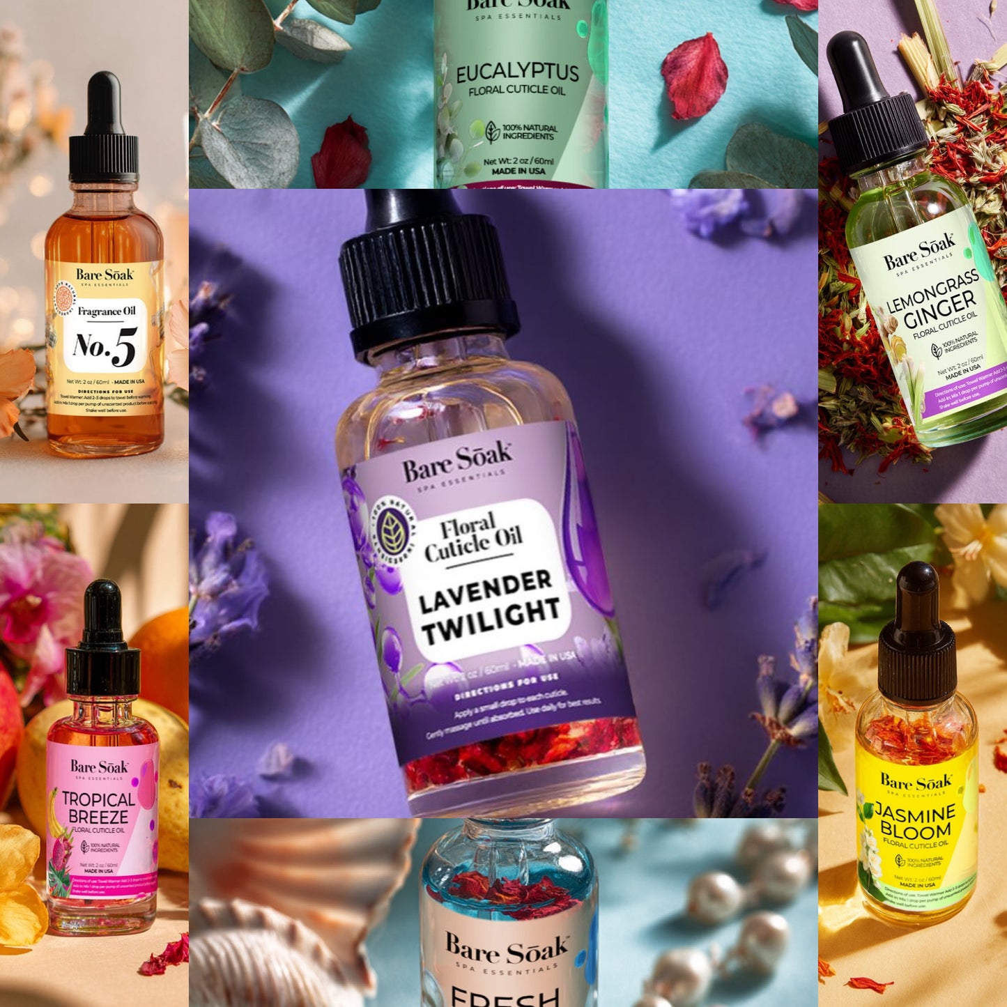 Cuticle Oil Bare Soak 2oz