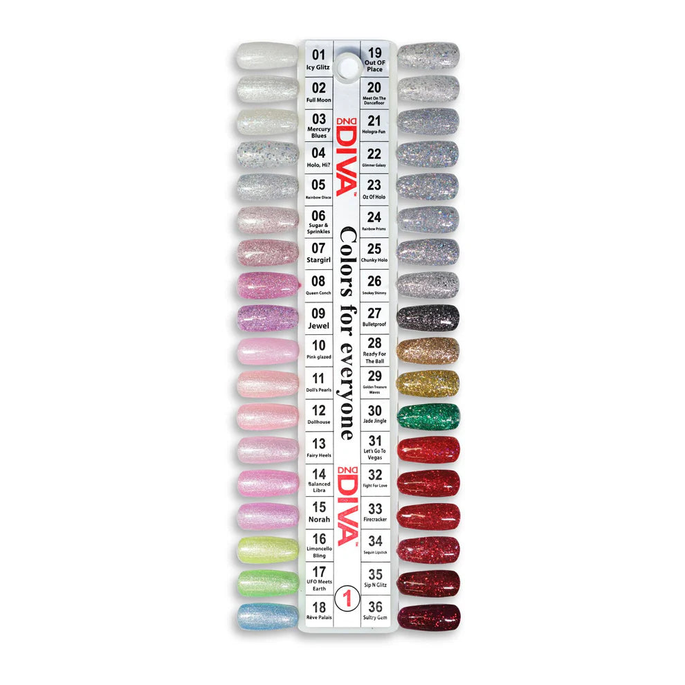 Diva (Gel & Lacquer)-Collection 1 (1-36)