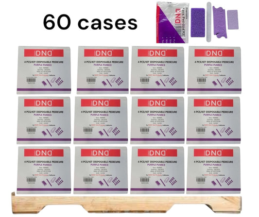 DND Pedicure Kit (60case/pallet; Purple)