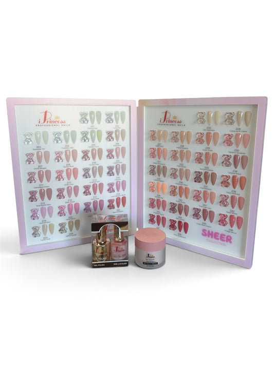 iPrincess Sheer/Nude Collection (48 Colors). Free 1 book color